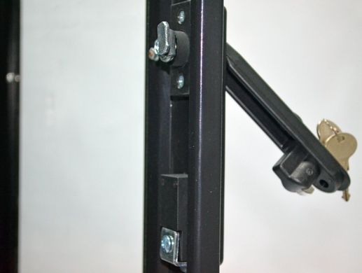 Шкаф 19" 28U, 610х865 мм (Ш*Г), усиленный, черный UA-MGSE2868MB