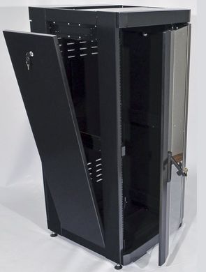 Шкаф 19" 33U, 610х675 мм (Ш*Г), усиленный, черный UA-MGSE3366MB