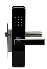 Замок биометрический автономный Trinix TRL-5303BTF Silver с Bluetooth, считывателем отпечатков пальцев и карт Mifare