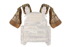 Комплект Защита плеч U-WIN Cordura 1000 Мультикам с баллистическими пакетами НВМПЭ Dyneema USA / Площадь защиты 16,5 дм.кв.