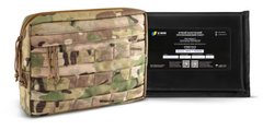 Комплект Захист живота U-WIN Cordura 1000 Мультикам з балістичним пакетом НВМПЕ Dyneema USA / Площа захисту 3,87 дм.кв.
