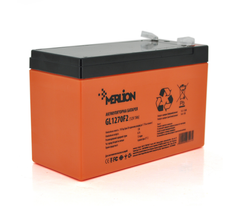 Акумуляторна батарея MERLION GL1270F2 12 V 7Ah (150 x 65 x 95 (100) Orange Q10
