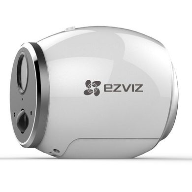 Wi-Fi видеокамера EZVIZ на батарейках CS-CV316, Белый, 2.0 мм, Цилиндр, Фиксированный, 1 Мп, 10 метров