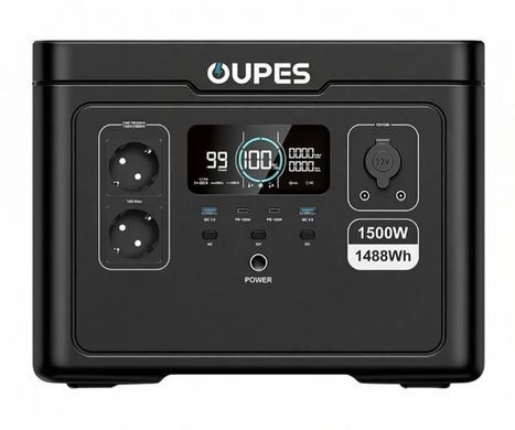 Портативная зарядная станция OUPES S015 (Exodus) 1500W 1488Wh LiFePO4