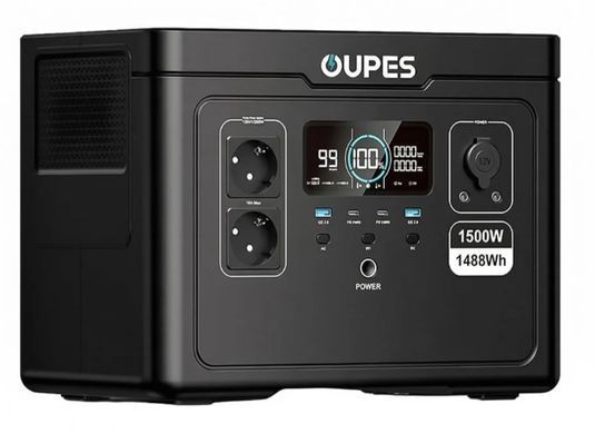 Портативная зарядная станция OUPES S015 (Exodus) 1500W 1488Wh LiFePO4
