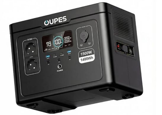 Портативная зарядная станция OUPES S015 (Exodus) 1500W 1488Wh LiFePO4