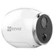 Wi-Fi відеокамера EZVIZ на батарейках CS-CV316, Білий, 2.0 мм, Циліндр, Фіксований, 1 Мп, 10 метрiв
