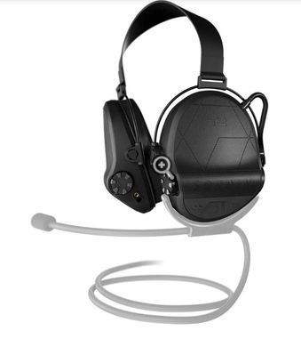 Активні навушники Sordin Supreme T2 Neckband із заднім тримачем під шолом