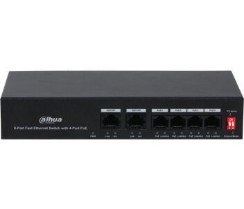 IP комплект видеонаблюдения Dahua 4IP2MP-IN-1TB, 4 камеры, Проводной, Внутреняя, Ip, 2 Мп