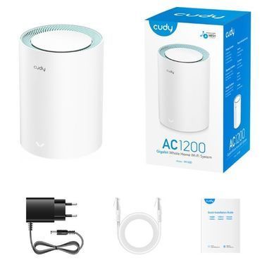 Маршрутизатор WiFi Mesh-система WiFi 5 Cudy M1300 (1-Pack) двухдиапазонный гигабитный