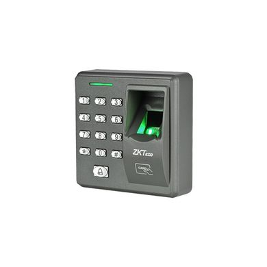 Терминал контроля доступа по отпечатку пальца ZKTeco X7, Бесконтактная карта, Отпечаток пальца, Настенный