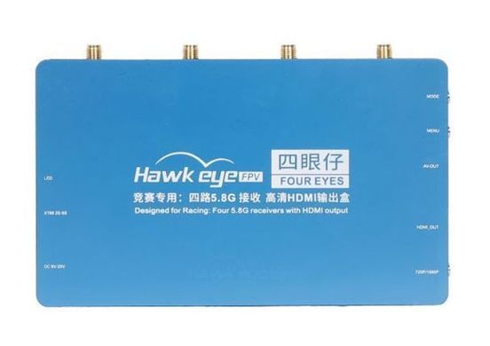 Відеоприймач (VRX) Hawkeye 4 eyes 5.8G 4CH in 1 HDMI AV output box (H4E4)