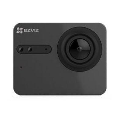 Екшн-камера EZVIZ CS-S5plus-212WFBS-b, Черный, Hikvision, 3 мм, 12 Мп, ІР, Немає, Пластик, Вбудований мікрофон