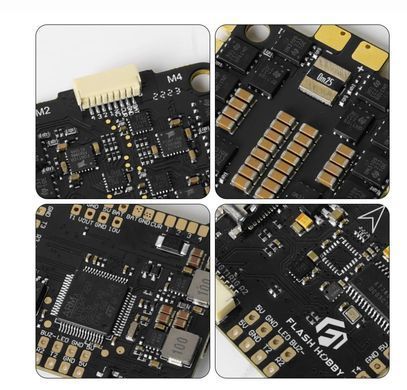Полетный стек FlashHobby F405 FC с BLS 60A ESC