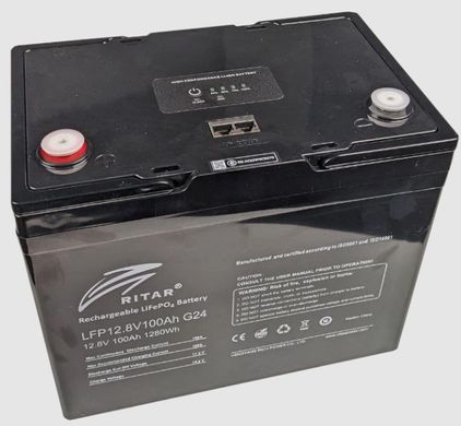 Акумуляторна батарея з bluetooth Ritar LFP12.8V100AHG24