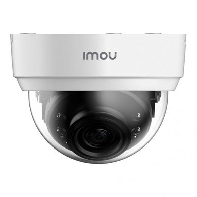 Wi-Fi відеокамера Imou IPC-D22P, Білий, 2.8 мм, Купол, Фіксований, 2 Мп, 20 метрiв, Wi-Fi, Підтримка microSD, Приміщення