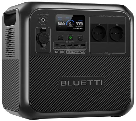 Портативная зарядная станция BLUETTI AC180 Portable Power Station | 1800W 1152Wh