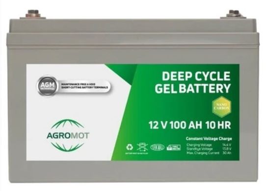 Акумулятор Agromot GEL 12V 100AH