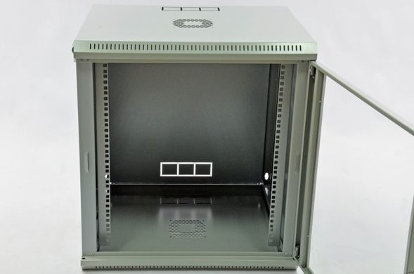 Шкаф 12U, 600х500х640 мм (Ш*Г*В), эконом, акриловое стекло UA-MGSWL125G