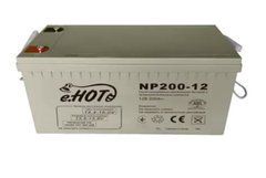 Акумуляторна батарея ENOT MultiGEL 12V 200Ah, M6, (331x175x216mm), 56kg