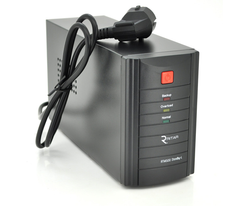 ИБП Ritar RTM500 (300W) Standby-L, LED 1st, 2xSCHUKO socket, 1x12V4.5Ah, metal Case ( 260 х 85 х 140 ) Q4, 300 Вт, 500 Ва, Аппроксимированная синусоида, Линейно-интерактивный, Встроенная