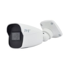 8MP IP видеокамера TVT Digital TD-9481S3 , Цилиндр, Фиксированный, 8 Мп, 2.8 мм, 20-30 метров, Поддержка microSD, PoE, Вход аудио, Улица