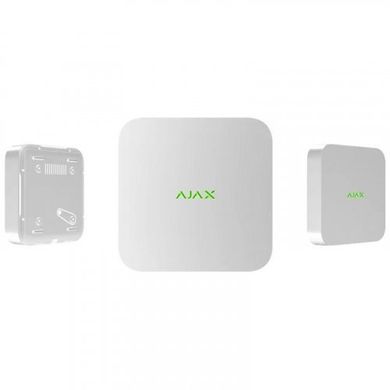 Мережевий відеореєстратор на 8 каналів AJAX NVR (8-ch) White