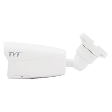 8MP IP відеокамера TVT Digital TD-9482S3, Білий, 2.8 мм, Циліндр, Фіксований, 8 Мп, 30 метрів, Підтримка microSD, PoE, Вхід аудіо, Вулиця