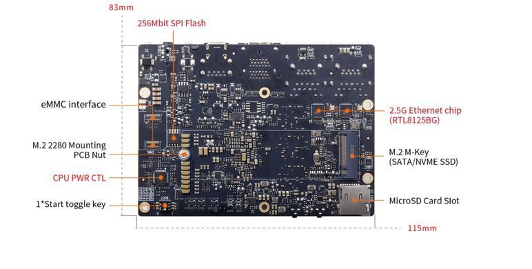 Мікрокомп'ютер Orange Pi AIpro 20T