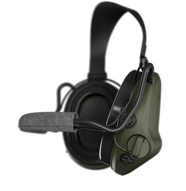 Активные наушники Sordin Supreme X2 Bluetooth Neckband с задним держателем под шлем - олива