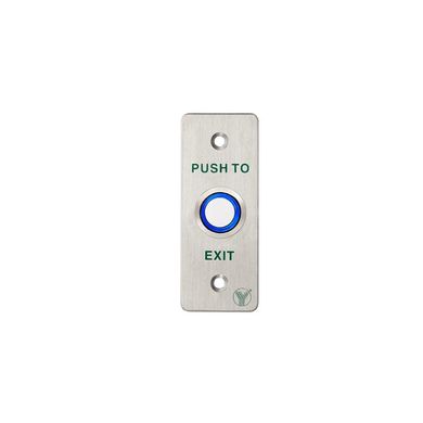 Кнопка выхода Yli Electronic PBK-814A(LED), Врезной, контактный