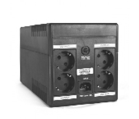 ИБП Ritar RTP1000 (600W) Proxima-L, LED, AVR, 3st, 4xSCHUKO socket, 2x12V7Ah, plastik Case ( 460 x 225 x 245 ) 8,9 кг Q2, 600 Вт, 1000 Ва, Аппроксимированная синусоида, Линейно-интерактивный, Встроенная
