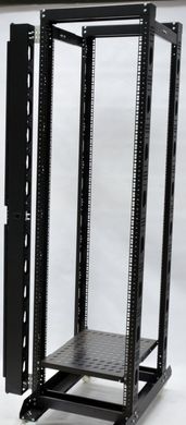 Комплект тримачів бокового організатора кабелю з кришкою MGSESM до стійок, grey
