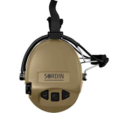Активні навушники Sordin Supreme MIL AUX Neckband Sand(76308-05-S)