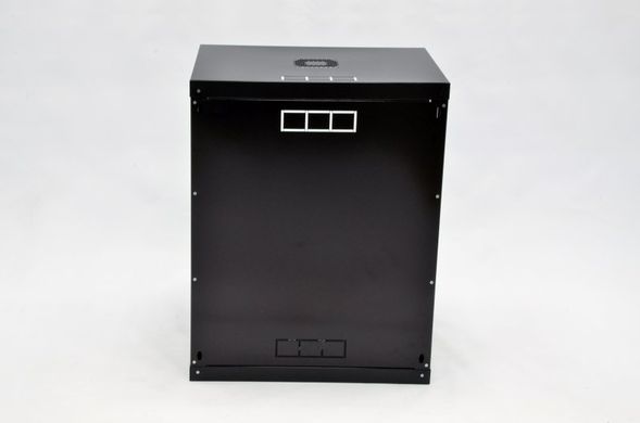 Шкаф 15U, 600х500х773 мм (Ш*Г*В), эконом, акриловое стекло, black UA-MGSWL155B