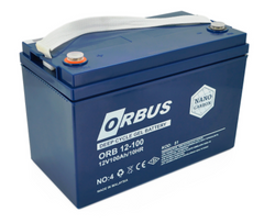 Акумуляторна батарея ORBUS CG12100 GEL 12V 100 Ah (330 x 171 x 214) 30kg Q1/48