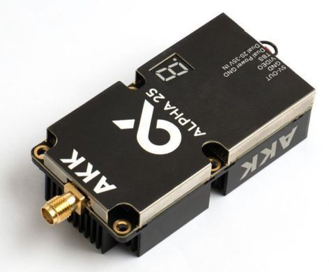 Відеопередавач (VTX) AKK Alpha 25W 4.9G-6G 96CH (A25)