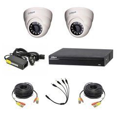 Комплект видеонаблюдения Vario KIT1MP-IN, 2 камеры, Внутреняя, HD-CVI, 1 Мп