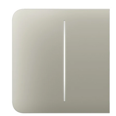 Бічна кнопка для двоклавішного вимикача Ajax SideButton (2-gang) Olive