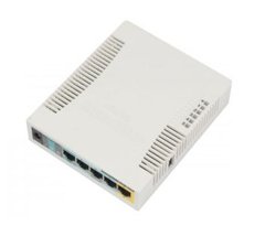 Wi-Fi маршрутизатор з 5-портами Ethernet для домашнього використання RB951G-2HnD 2.4GHz