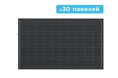 Набор солнечных панелей EcoFlow 30*100 Solar Panel. Стационарные