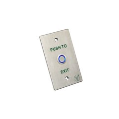 Кнопка выхода Yli Electronic PBK-814D(LED), Врезной, контактный