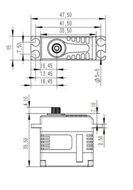 Сервопривод KST X15-1809 V8.0