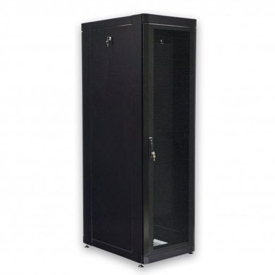 Шкаф 19" 42U, 610х865 мм (Ш*Г), черный, перфорированные двери (66%) UA-MGSE4268MPB