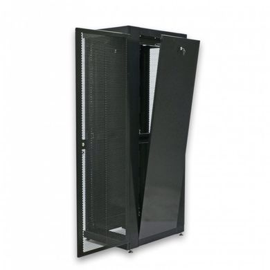 Шкаф 19" 42U, 610х865 мм (Ш*Г), черный, перфорированные двери (66%) UA-MGSE4268MPB