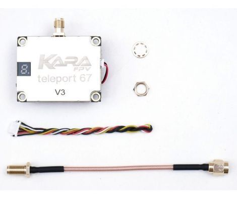 Видеопередатчик (VTX) KaraFPV Teleport67 4W 6.1-7.2G V3 (TX6704IV3)