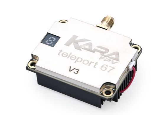 Видеопередатчик (VTX) KaraFPV Teleport67 4W 6.1-7.2G V3 (TX6704IV3)