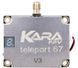 Видеопередатчик (VTX) KaraFPV Teleport67 4W 6.1-7.2G V3 (TX6704IV3)