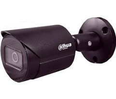 IP відеокамера Dahua DH-IPC-HFW2531SP-S-S2-BE (2.8 ММ), Черный, 2.8 мм, Корпус, Фіксований, 5 Мп, 30 метрів, Підтримка microSD, PoE, Перетин лінії, Вторгнення в область, Вулиця, Приміщення