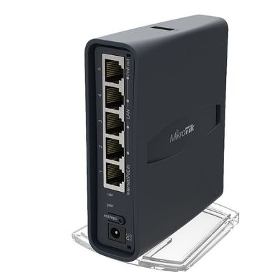 Двухдиапазонная Wi-Fi точка доступа с 5-портами Ethernet MikroTik RB952Ui-5ac2nD-TC